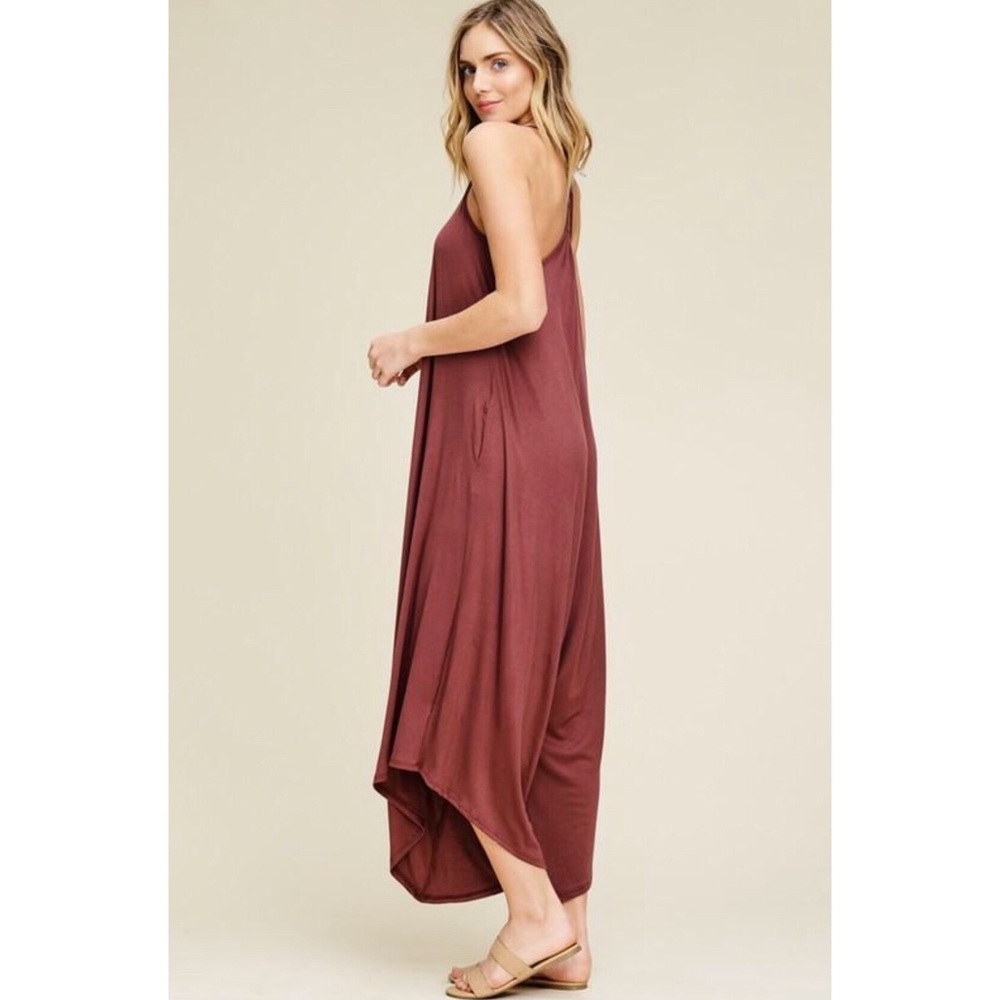 💥FINAL PRICE DROP💥 Flowy Jumper Romper Racerback - Picture 5 of 6
